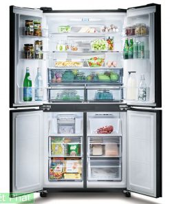 Tủ lạnh Sharp Inverter 639 lít SJ-FXP640VG-MR 4 cửa