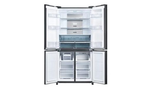Tủ lạnh Sharp Inverter 639 lít SJ-FXP640VG-BK 4 cửa