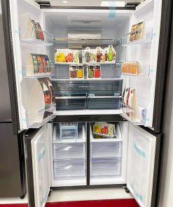 Tủ lạnh Sharp Inverter 639 lít SJ-FXP640VG-BK 4 cửa