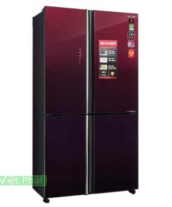 Tủ lạnh Sharp Inverter 639 lít SJ-FXP640VG-MR 4 cửa