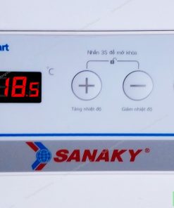 Điều khiển tủ đông Sanaky VH-1099K3A Inverter mặt kính cong 750L