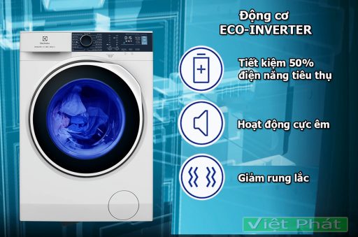 Máy giặt Electrolux EWF1024P5WB đông cơ Eco Inverter