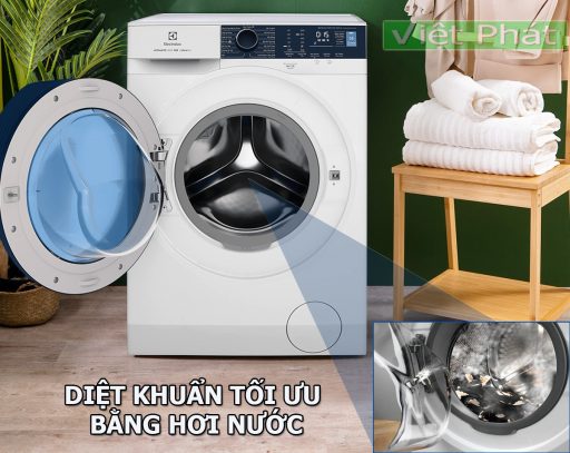 Máy giặt Electrolux EWF1024P5WB tiệt trùng hơi nước
