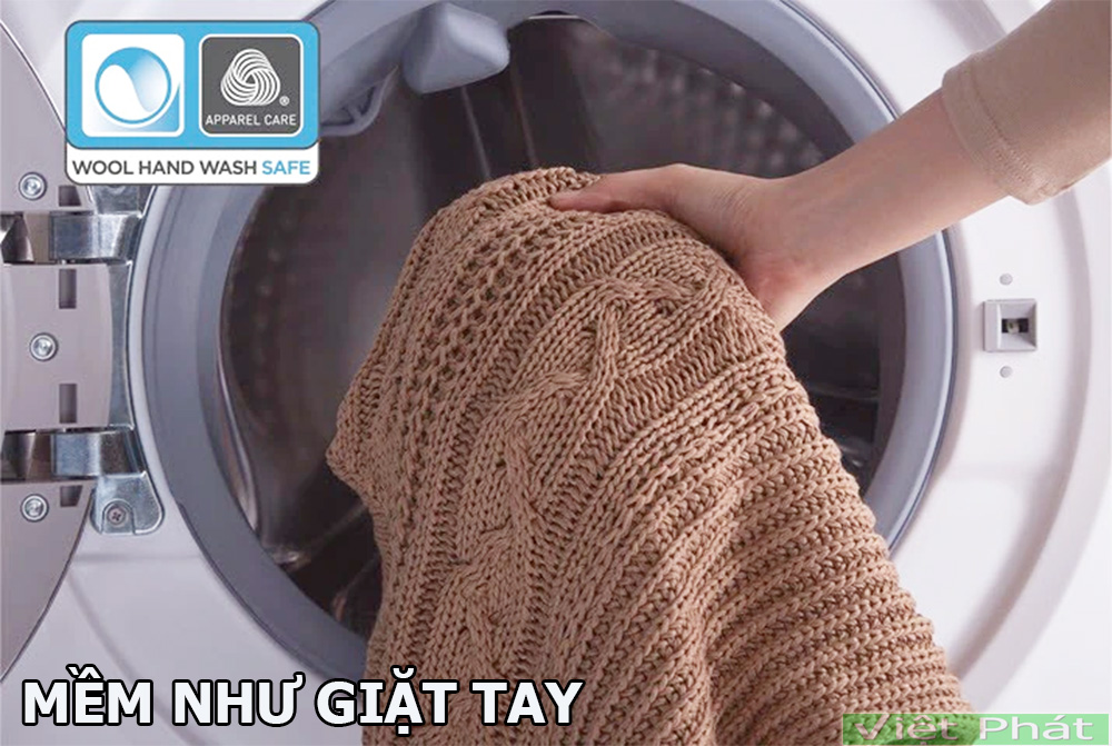 Máy giặt Electrolux EWF9024D3WB êm dịu như giặt tay