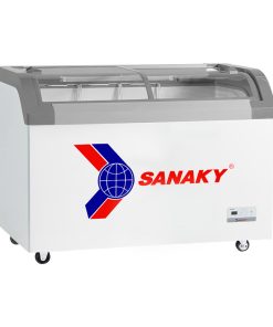 Tủ đông Sanaky VH-382KB mặt kính cong 280L