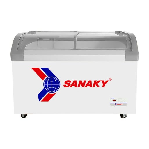 Tủ đông Sanaky VH-382KB mặt kính cong 280L