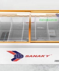 Tủ đông Sanaky VH-3899KB mặt kính cong 280L