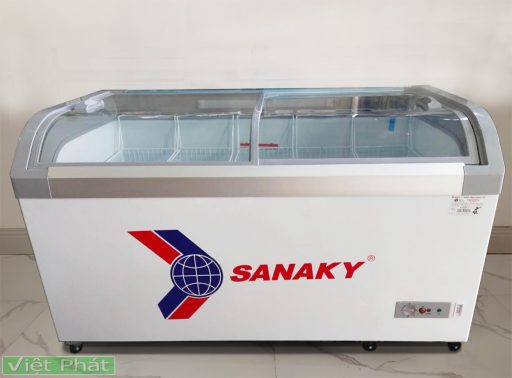 Tủ đông Sanaky VH-888KA mặt kính cong 500 lít