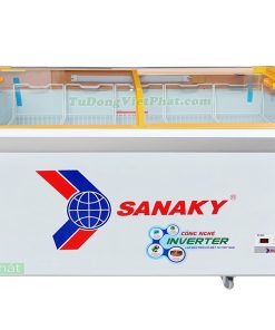Tủ đông Sanaky VH-899K3A Inverter mặt kính cong 500L
