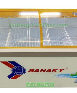 Tủ đông Sanaky VH-899KA mặt kính cong 500L