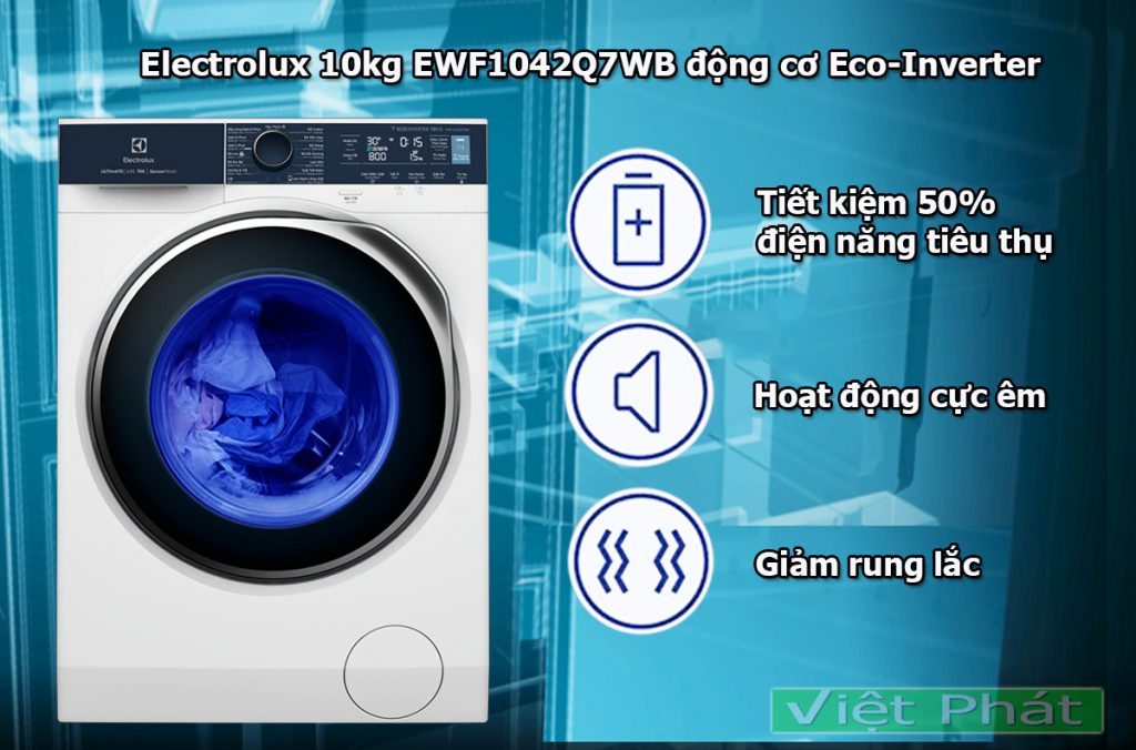 Máy giặt Electrolux EWF1042Q7WB ECO INVERTER