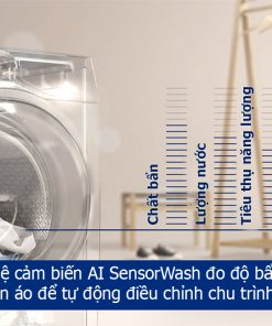 Máy giặt Electrolux EWF1042Q7WB Công nghệ AI SensorWash