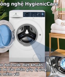 Máy giặt sấy Electrolux EWW9024P5WB hơi nước HygenicCare