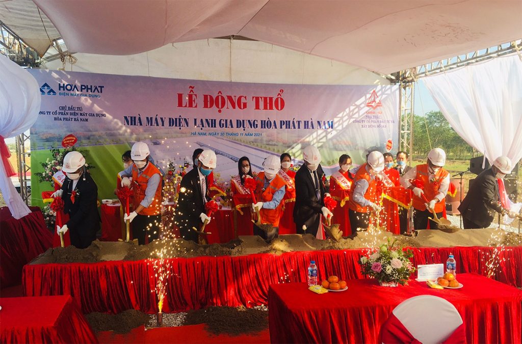 Hòa Phát khởi công nhà máy sản xuất hàng gia dụng tại Hà Nam