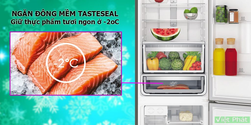 Tủ lạnh Electrolux EBB3702K-A ngăn đông mềm -2oC