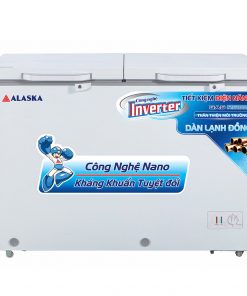 Tủ đông Alaska BCD-4568CI Inverter 2 ngăn đông mát