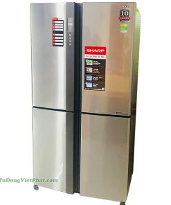 Tủ lạnh Sharp Inverter 626 lít SJ-FX631V-SL 4 cửa