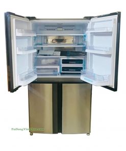 Tủ lạnh Sharp Inverter 626 lít SJ-FX631V-SL 4 cửa