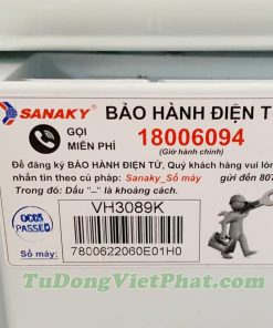 Tủ mát Sanaky VH-3089K dàn đồng 300L