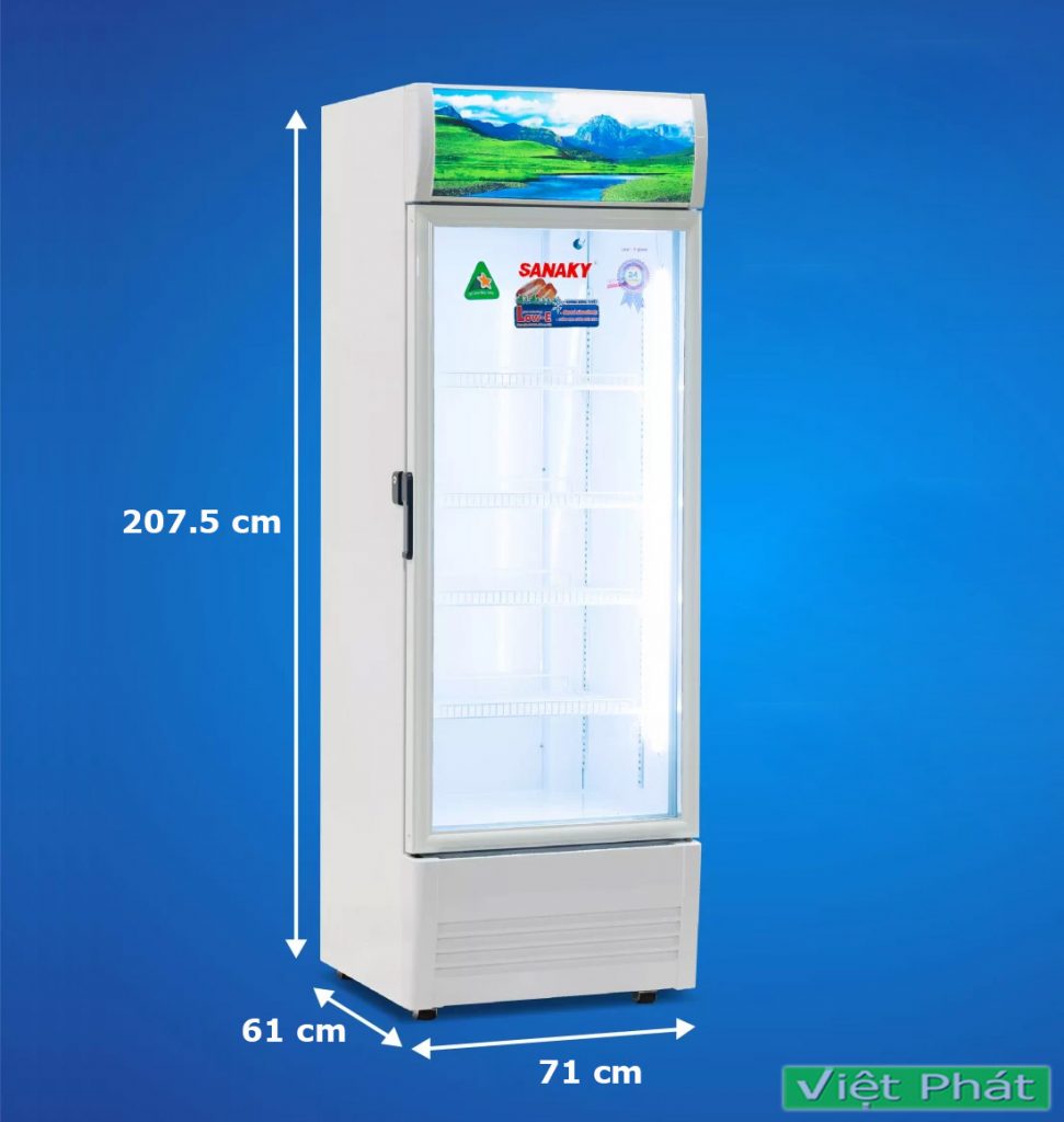 Tủ mát Sanaky VH-5089K dàn đồng 480L