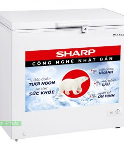 Tủ đông Sharp FJ-C200V-WH 200 lít 1 ngăn đông