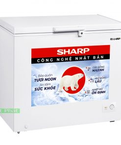 Tủ đông Sharp FJ-C251V-WH 251 lít 1 ngăn đông