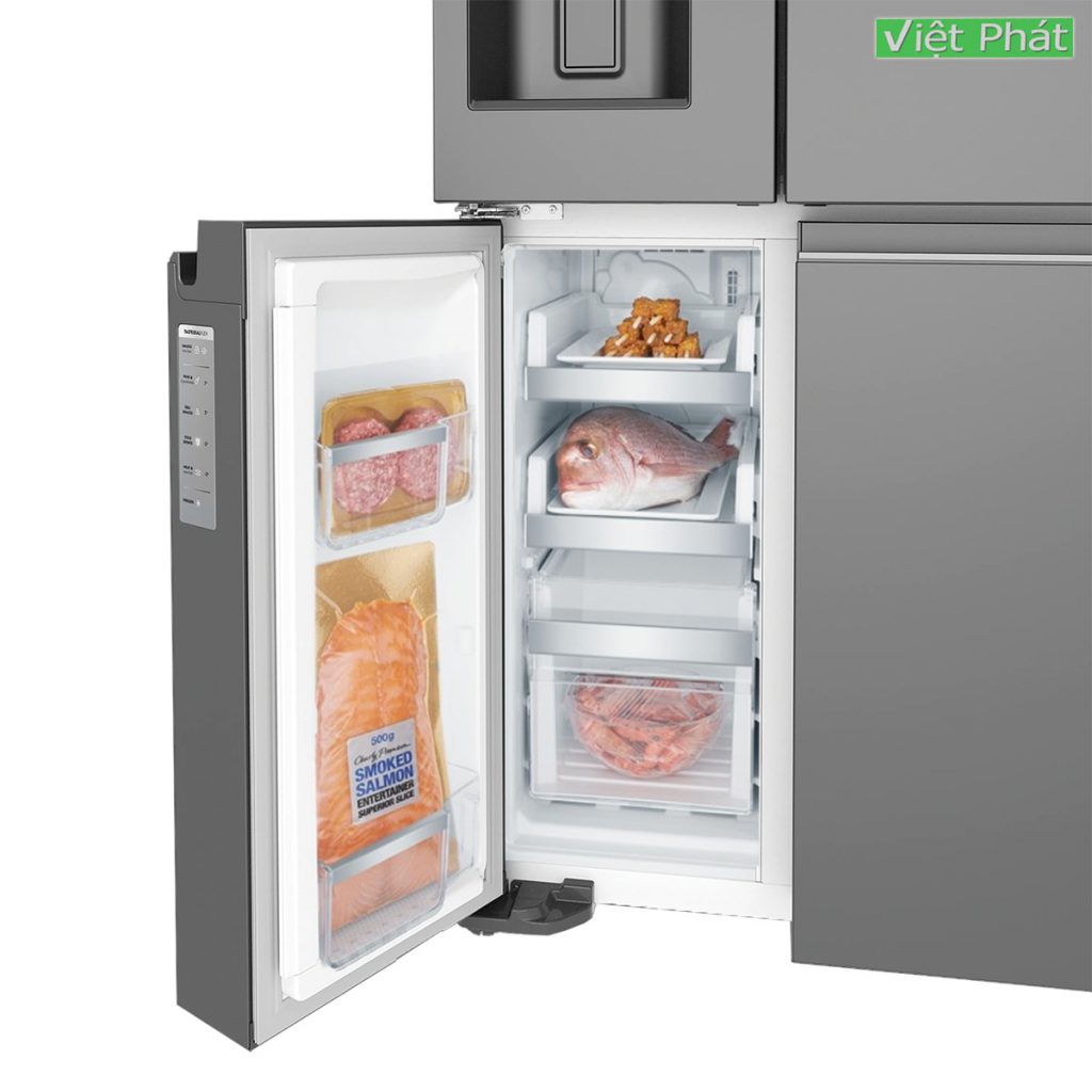 Tủ lạnh Electrolux EQE6879A-B 609 lít Inverter
