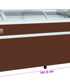Kích thước tủ đông Sumikura SKIF-1900.TXJ mặt kính 850L