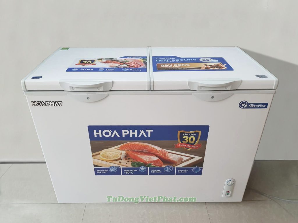 Tủ đông Hòa Phát Inverter 2 ngăn 2 chế độ HPF BD8271