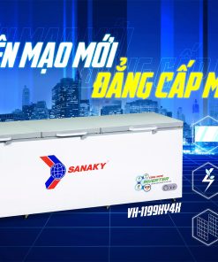 Tủ đông Sanaky Inverter 900 lít VH-1199HY4K 3 cánh