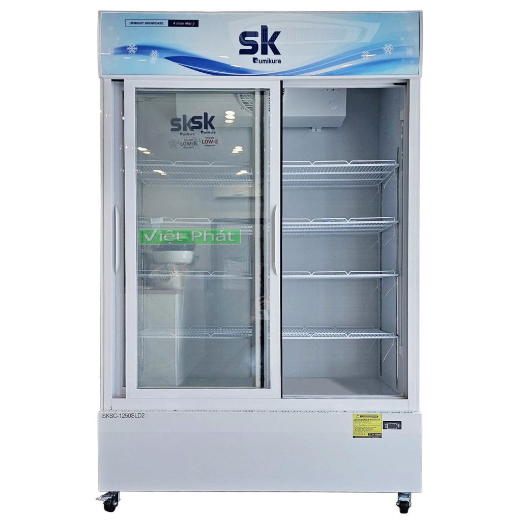 Tủ mát Sumikura SKSC-1250SLD2 1250L 2 cánh lùa