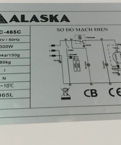 Tủ mát Alaska 550 lít LC-465C 1 cửa mở