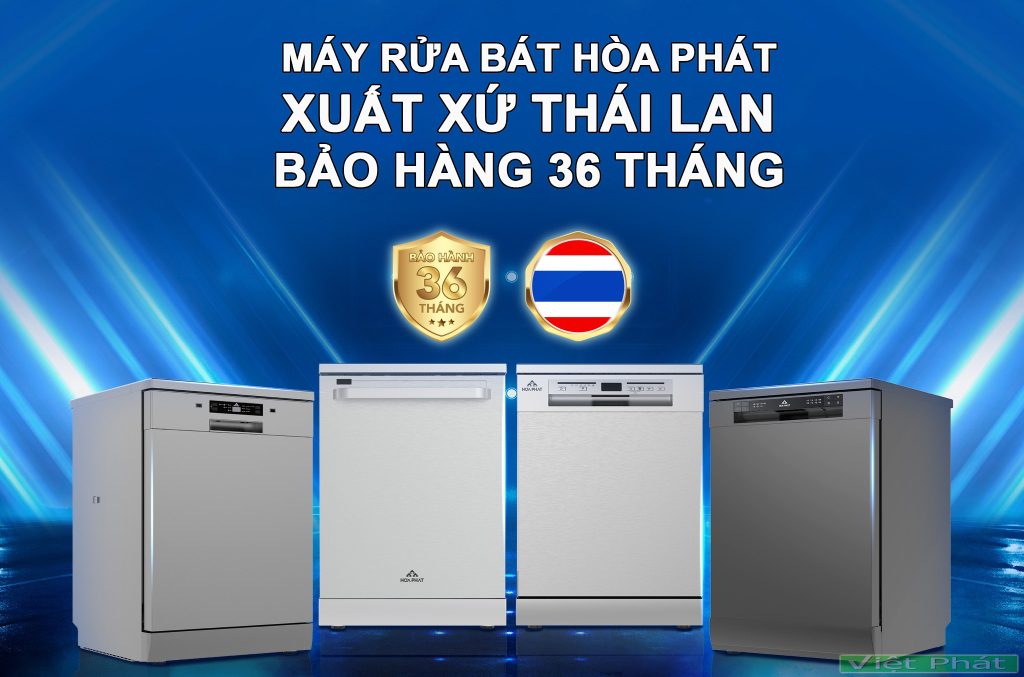 Máy rửa bát Hòa Phát HD F1206EBB.TM