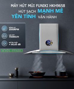 Máy hút mùi kính cong Funiki HKH9658 (rộng 70cm)