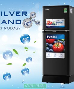 Tủ lạnh Funiki HR T6126TDG 126 lít công nghệ Nano Bạc