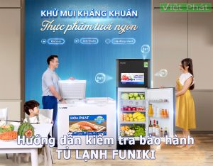 Kiểm tra bảo hành tủ lạnh Funiki