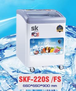 Tủ kem kính lùa Sumikura SKF-220S/FS 160L