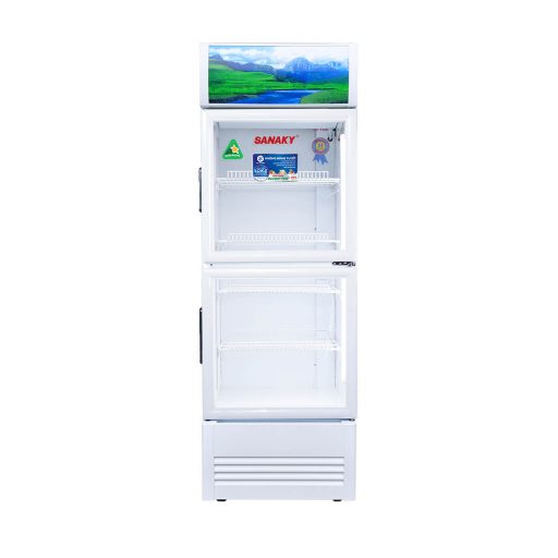 Tủ mát Sanaky VH-2588KW3 Inverter 200L 2 cánh trên dưới