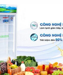 Tủ mát Sanaky VH-4588K3 Inverter 400L 1 cánh