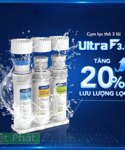 Máy lọc nước Hòa Phát HPN639 - bộ 3 lõi lọc thô