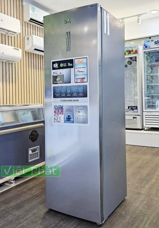 Tủ đông đứng Inverter Sumikura SKFU-350HSN.I 350L không đóng tuyết