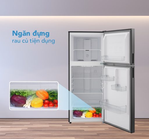 Tủ lạnh cánh kính Funiki Inverter HR T8286GB 286L