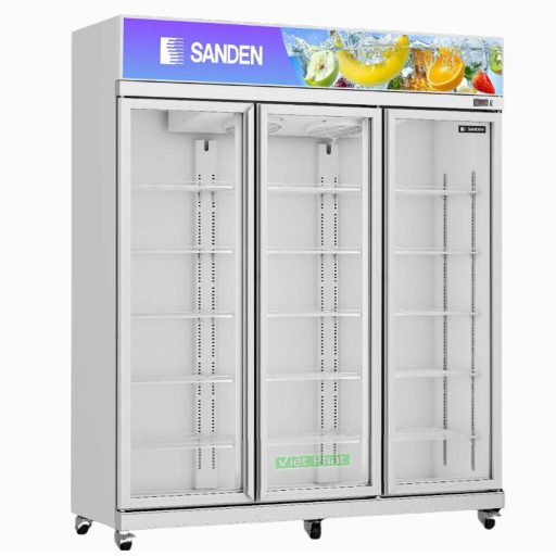 Tủ mát Sanden Intercool YPC-1650 3 cánh 1190L