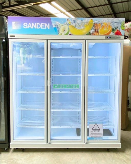 Tủ mát Sanden Intercool YPC-1650 3 cánh 1190L