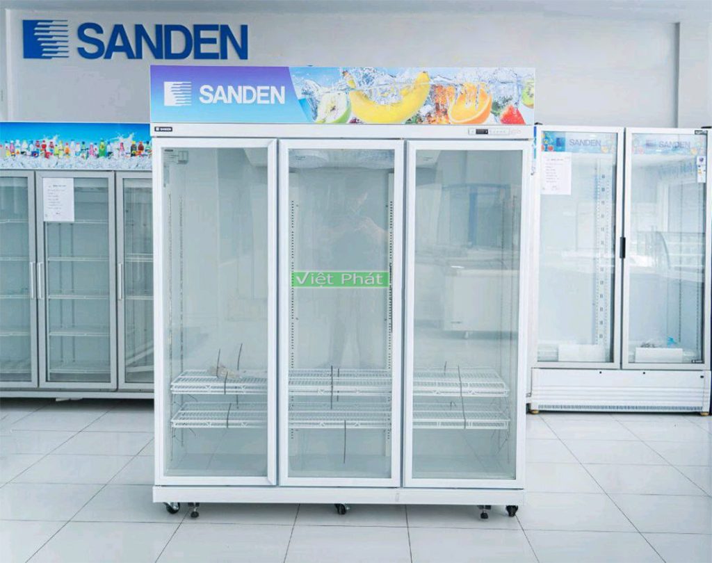 Tủ mát Sanden Intercool YPC-1650 3 cánh 1190L