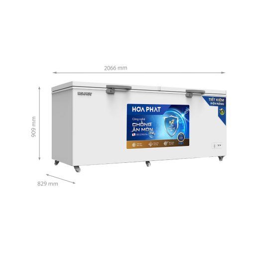 Tủ đông chống ăn mòn Hòa Phát HPF AD6783.CR 783L dàn đồng