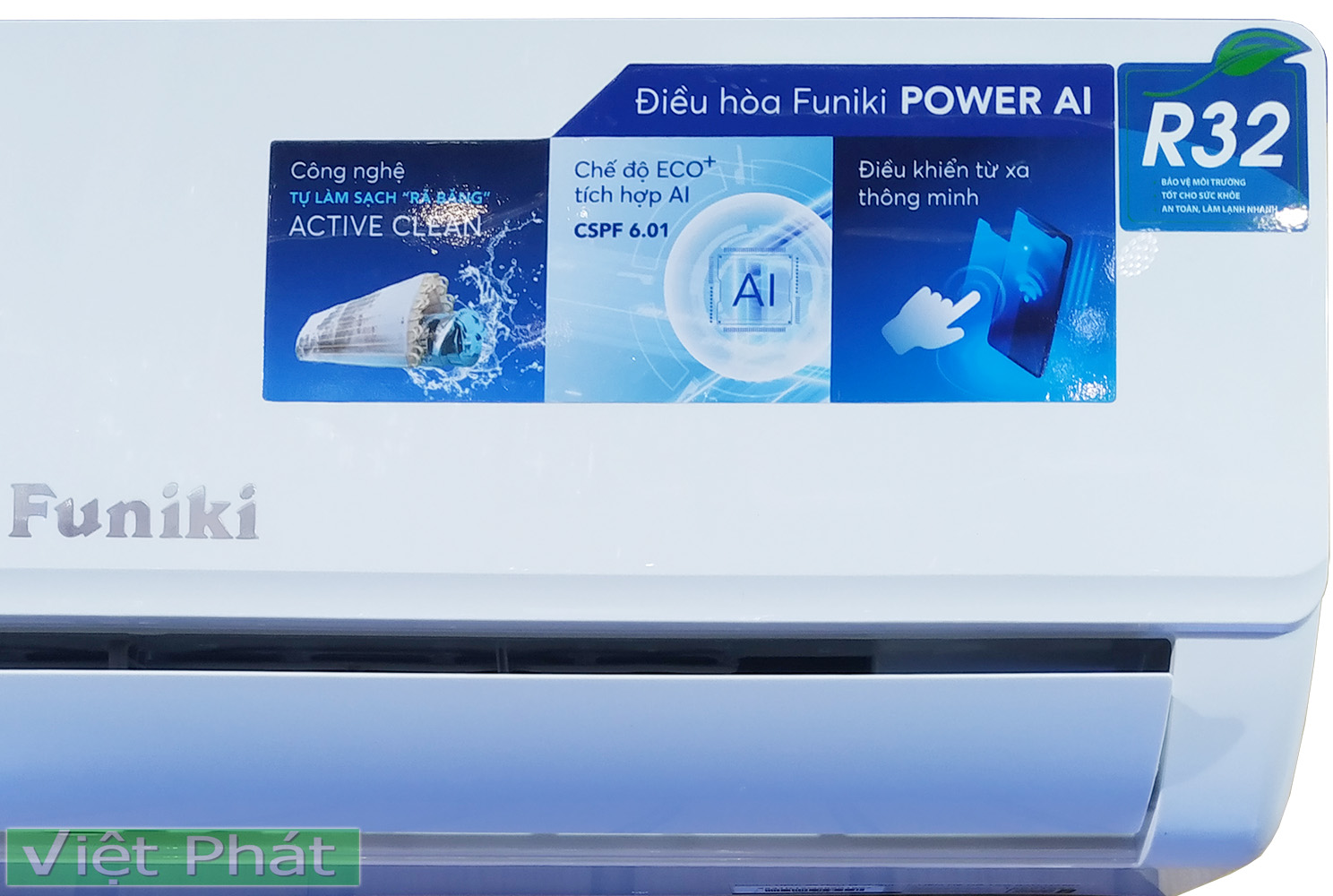 Điều hòa thông minh Funiki PowerAI 9000BTU Inverter HPIC 09TMU