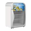 Tủ đông đứng mini mặt kính Sanden Intercool SNR-0100 100L
