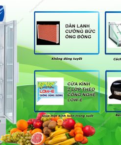 Tính năng tủ mát Alaska LC-535C