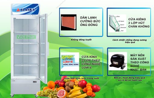 Tính năng tủ mát Alaska LC-535C